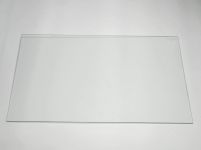 Полка стеклянная без обрамления над овощными ящиками холодильника Атлант