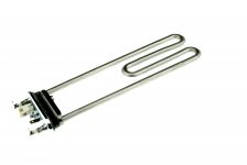 ТЭН (нагреватель) L=250 мм, 1950W, прямой с датчиком стиральной машины Beko, Candy
